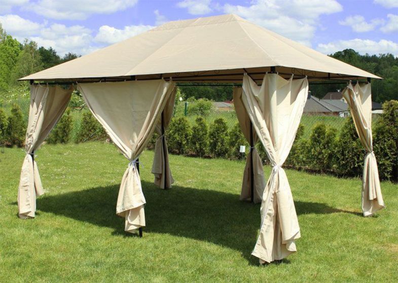 Пошив штор для шатра 3,5x3,5 м Пошив штор для шатра 3,5x3,5 м